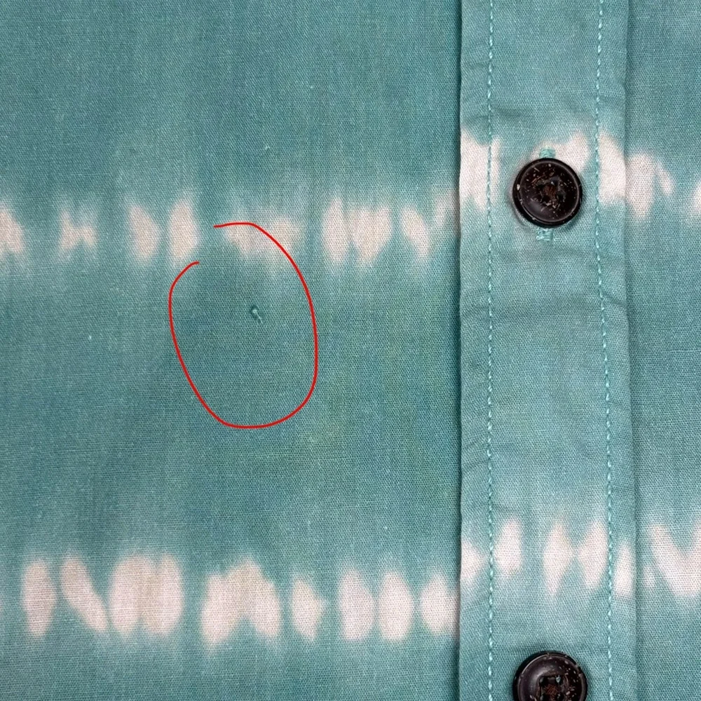 Howler Brothers San Gabriel Shirt‎ Hazy Horizon Seaspray Green Tie Dye